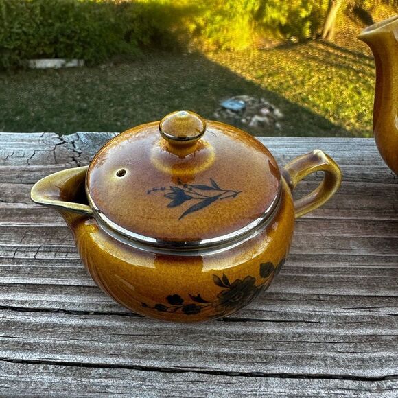 Antique Elijah Cotton Lord Nelson Ware Three Piece Tea Set - Picture 3 of 7